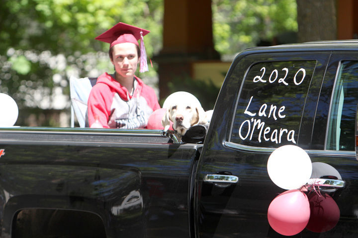 Menomonie High School Graduation Parade 5-31-20